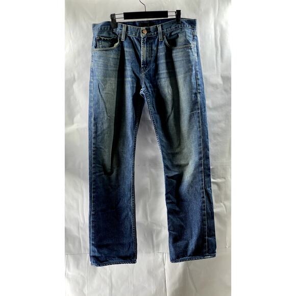 J Brand Other - J BRAND Men's Hawthorne Blue Kane Denim Straight-Leg Five-Pocket Jean SZ 34